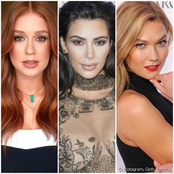Confira as melhores maquiagens e unhas da semana passada, de famosas como Marina Ruy Barbosa, Karlie Kloss e v?rias outras